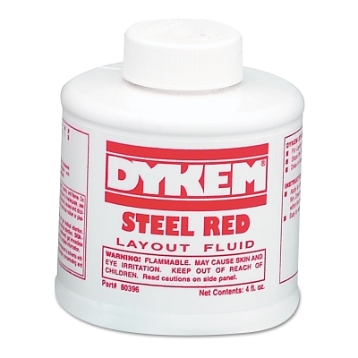 STEEL RED LAYOUT FLUID 4OZ. BIC